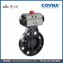 wafer type di/ci/ss plastic butterfly valve